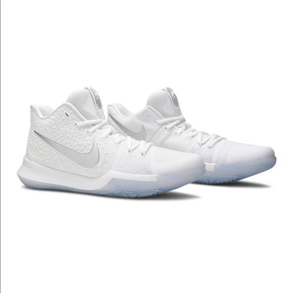 kyrie 3s white